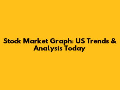Stock Market Graph: US Trends & Analysis Today